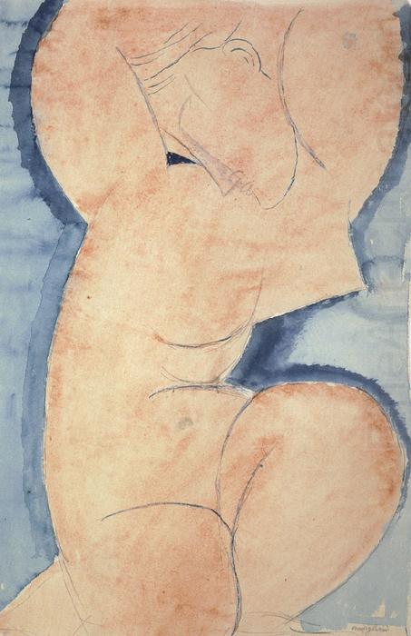 Caryatid (mk39), Amedeo Modigliani